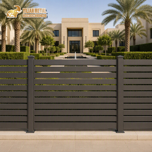 Panneau de clôture de <span class=keywords><strong>piscine</strong></span> en aluminium 1800 mm à lattes horizontales, revêtement poudré, antirouille, pour jardin extérieur, <span class=keywords><strong>piscine</strong></span>, <span class=keywords><strong>Espagne</strong></span>, OEM - Product Image 1