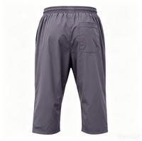 Shorts de bain halal pour hommes avec ceinture élastique résistante à l'eau, en Spandex/Polyester, séchage rapide et antibactérien, couvrant le nombril et les genoux