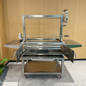 Precio bajo <span class=keywords><strong>Argentina</strong></span> Bbq Parrillas Barbacoa de carbón de acero inoxidable <span class=keywords><strong>Parrilla</strong></span> de barbacoa al aire libre - Product Image 5