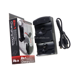 Station de charge USB verticale pour manettes <span class=keywords><strong>PS3</strong></span>/<span class=keywords><strong>PS3</strong></span> <span class=keywords><strong>Move</strong></span>, double station de charge pour manettes Sony <span class=keywords><strong>Playstation</strong></span> 3 - Product Image 5