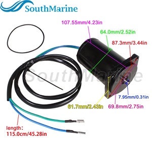 Moteur d'inclinaison et de réglage (tilt trim) 0437801 0435532 18-6280 18-6258 pour Evinrude Johnson OMC, 36120-ZV5-821 pour <span class=keywords><strong>Honda</strong></span> 25HP-50HP - Product Image 6