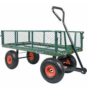 Carrello da giardino pesante carriola rimorchio Festival camion grande 350kg - Product Image 2