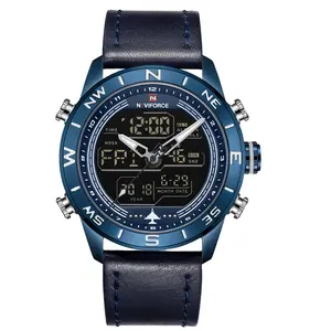 Top Brand NAVIFORCE Men Waterproof LED Sport Watches Men's Clock Male Wrist Watch relogio masculino 9144 naviforce