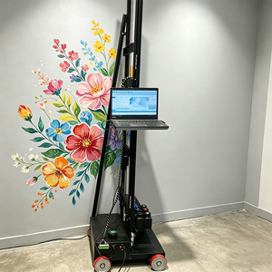 Impresora UV de Gran Formato para Paredes y Pisos de Vidrio, con 2.4m de Altura y Ancho Ilimitado, para Murales y Azulejos de Puerta - Product Image 2