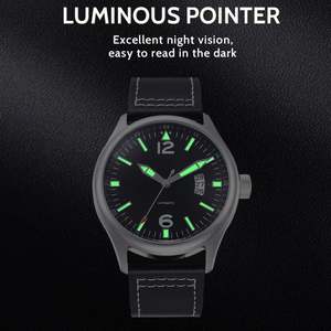 Reloj Mecánico Automático de Alta Calidad al por Mayor, con Movimiento Personalizado OEM, Luminoso, Resistente al Agua, 316L - Product Image 3