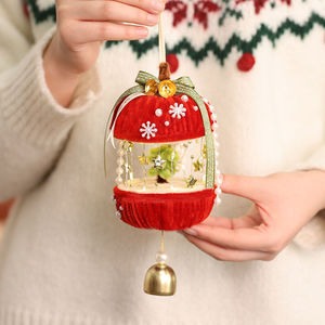 Christmas Apple Ornaments <b>Diy</b> <b>Kit</b> Round Hanging Car Pendant Gift - Product Image 2