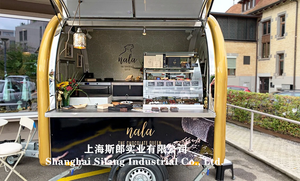 SLUNG Comida frita de helado franquiciada de calle con todas las funciones una amplia variedad de remolque sin eje de chasis gourmet - Product Image 3