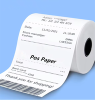 Papier Thermique POS Direct Usine pour Supermarché, Prix Avantageux, Billet Thermique 57x50mm