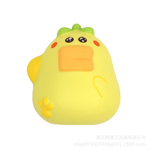 Marcapáginas de espuma de poliuretano con diseño de pato de dibujos animados, reutilizable, regalo promocional para marcapáginas - Product Image 1