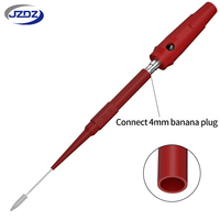 Kit de câbles de test multimètre JZDZ avec fiches banane 4 mm et pinces crocodiles, et kit de sondes arrière pour tests de diagnostic JT0002A-a