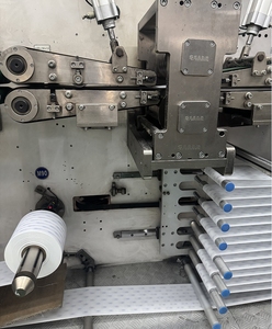 Machine <span class=keywords><strong>de</strong></span> laminage automatique <span class=keywords><strong>de</strong></span> couches pour bébés d'<span class=keywords><strong>occasion</strong></span>, équipement <span class=keywords><strong>de</strong></span> fabrication <span class=keywords><strong>de</strong></span> couches d'<span class=keywords><strong>occasion</strong></span> avec pompe, servomoteur, haute vitesse 400 pièces/min - Product Image 4