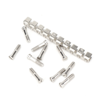 Pont fixe FBI 10-8 pour borniers de 8 mm, barre de liaison à 10 positions pour connecteurs de borniers modulaires sur rail DIN