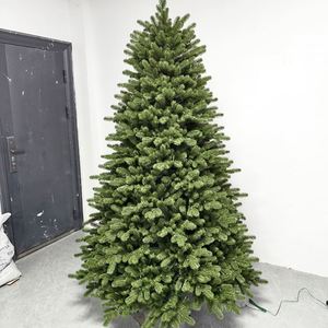 Sapin de Noël Premium de 240 cm (8 pieds) en PE de haute qualité, sans mauvaise odeur, avec support rotatif - Product Image 2