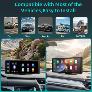 Cámara de salpicadero 4K para coche Dvr Carplay Android Auto Stream espejo retrovisor GPS 5G WIFI FM Radio AUX Dashcam CÁMARA DE COCHE grabadora de unidad - Product Image 5