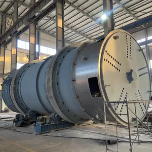 Secador de vapor de tubo circular de sucata de fundição de zinco industrial personalizado de alto rendimento