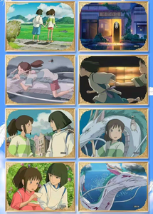Cartes de collection en métal Hayao <span class=keywords><strong>Miyazaki</strong></span> Chinchilla Castle in the Sky, designs personnalisés avec des personnages populaires, cartes de jeu pour les amateurs - Product Image 3
