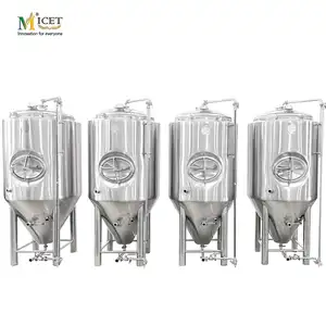 500L 4HL Micet SUS304 भाप हीटिंग दो पोत बीयर शराब की भठ्ठी के लिए brewhouse उपकरण बिक्री