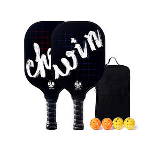 Chifory Sports Hor Venta de panal de fibra de vidrio de impresión UV prensado en frío con 2 raquetas y 4 bolas Pickleball Paddles Set - Product Image 2