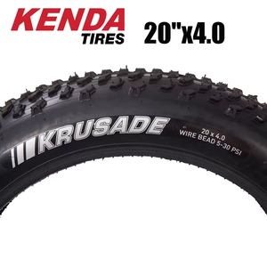 Pneumatico per Bicicletta Kenda K1188/K1167 Krusade Fat Tire 20x4.0, <span class=keywords><strong>Copertoncino</strong></span> 20"x4.00 SRC Nero per Fat Bike - Product Image 3