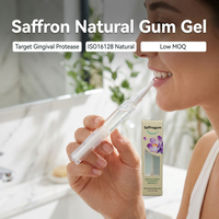 Gel de Safran à Base d'Extraits Végétaux Réduit la Plaque et l'Inconfort des Gencives Renforce le Tissu Gingival Logo Personnalisé