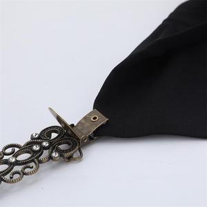 Retro Cardigan maglione collare Clip fiori antichi modello scialle Clip abiti scialle Clip per le donne ragazze - Product Image 6