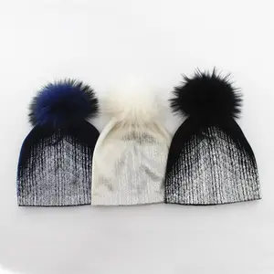 Wholesale cheap winter angora wool hat custom logo ladies hot winter hat