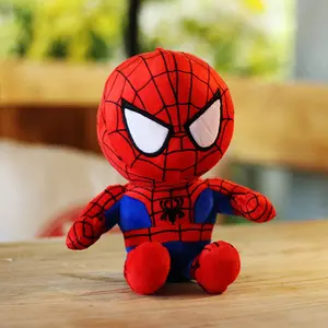 Hoge Kwaliteit Super Anime America Captain Man Speelgoed Zacht Pluche Gevulde Pop Spiderman Iroendman Pluche Supered Held Pluche Speelgoed