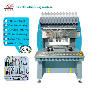 Mesin Patch Karet Otomatis 12 Warna untuk Aksesoris Pakaian Berwarna-warni dan Penarik Resleting - Product Image 1