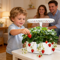 Équipement hydroponique LED contrôlé par l'application Tuya, jardinière hydroponique d'intérieur, mini jardin intelligent hydroponique