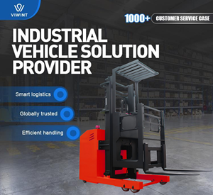 Hẹp lối đi người đàn ông lên nâng nền tảng điện đặt hàng picker kho thiết bị - Product Image 2