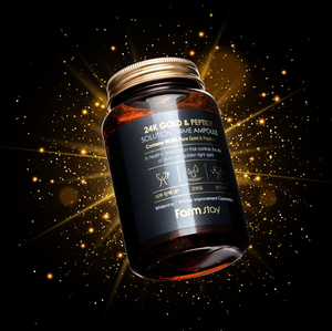 Corea cosmético FARMSTAY 24K oro péptido solución Prime ampolla cuidado Facial antienvejecimiento antiarrugas crema nutritiva" - Product Image 3