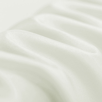 Tissu Habotai 100% Soie de Mûrier 8mm à Bas Prix, Largeur 45 pouces, Écologique, Respirant, Blanc Blanchi, pour Robes, Rideaux, Canapés et Vêtements pour Filles