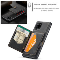 Sarung ponsel Samsung, untuk Samsung A32 4G A42 A52 A13 A33 A53 A14 A34 A54 5G penutup belakang Jeehood J01 Retro dompet magnet kartu tahan guncangan