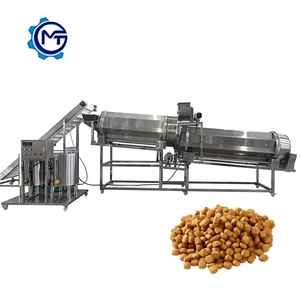 เครื่องผลิตอาหารสุนัขและแมวสัตว์เลี้ยงแบบแห้ง1-6ton/ชั่วโมงเครื่องผลิตอาหารเม็ดอุปกรณ์การผลิตสำหรับสายการผลิต - Product Image 2