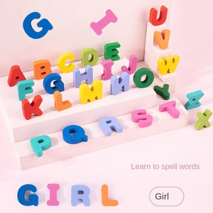 Juguete Educativo de Madera, <span class=keywords><strong>Ocho</strong></span> en Uno, con Forma de Vehículo, Números, Letras y Tablero de Pesca, Ecológico, para la Educación Temprana de Niños - Product Image 4