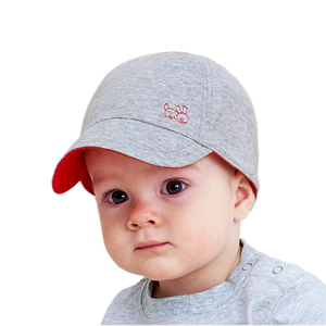 Nuevas Gorras Deportivas de Estilo Coreano con Visera Ancha para Hombres y Mujeres, que Estilizan el Rostro, con Bordado de Letras, 100% Algodón, para Cabezas Grandes - Product Image 1
