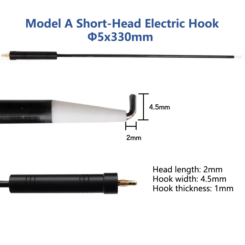 Model A Short-Head Electrode Hook