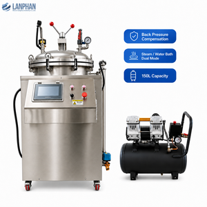 Esterilizador Industrial de Alimentos, Máquina de Retorta para Esterilización de Alimentos Envasados y Frascos de Vidrio - Product Image 1
