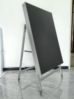Lecteur publicitaire sur pied, pliable, signalisation numérique portable IP65, haute définition, adapté aux ascenseurs