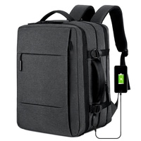 Mochila Unisex de gran capacidad para ordenador portátil, mochila de senderismo de negocios con Material Oxford impermeable para viajes al aire libre