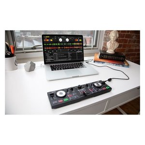 Contrôleur DJ tactile Numark DJ602 avec prise en charge du soir, 2 appareils, sorties mini-jack 3,5 mm pour DJ et production musicale - Product Image 5