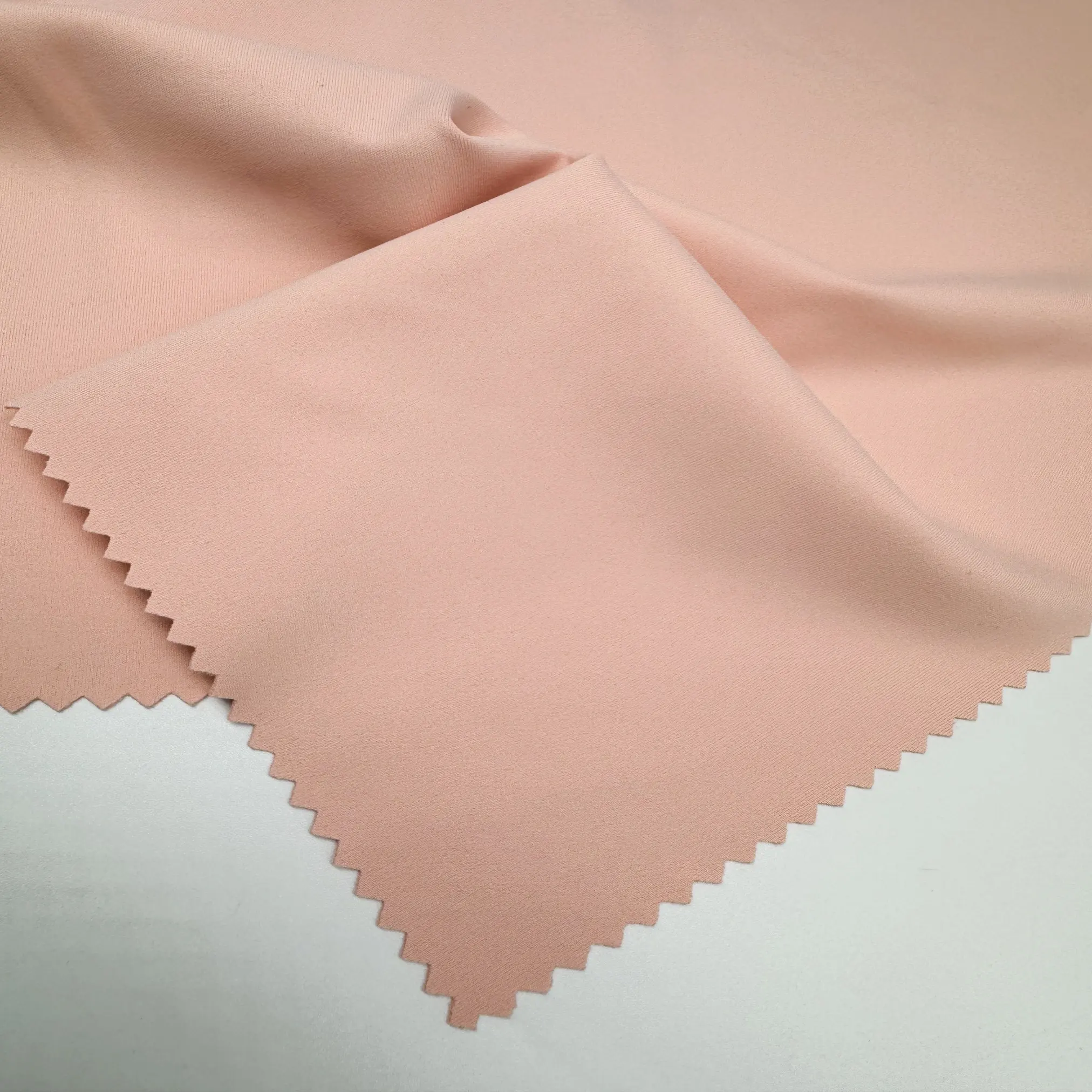 50D polyester 72% 55D spandex 28% tinggi elastis lembut bernapas Interlock Microfiber Yoga aktif pakai Lulu kain