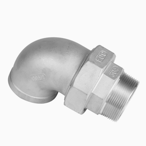 Carp Journey Codo Macho-Hembra de Acero Inoxidable para Conexiones de Desmontaje Rápido, Clase 150, para Tuberías de Descalcificación - Product Image 2