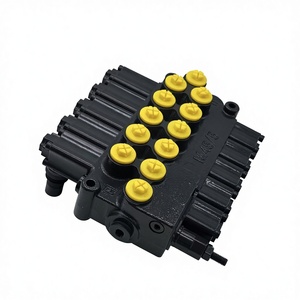 Vanne hydraulique multi-directionnelle haute performance M45-5, 5 sections pour excavatrice et grue - Product Image 2