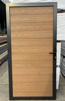 Portail en WPC pour jardin extérieur, en promotion