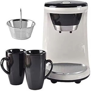 Mini cafetière à filtre semi-automatique programmable, fonctionnant sur piles, portable pour les voyages en plein air - Product Image 2