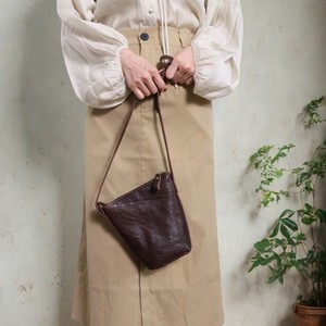 Mini Bucket <b>Bag</b> Women Brown Coffee Color 7 Inch Zipper Closure Lightweight Portable Everyday Use Spring 2025 - Product Image 3