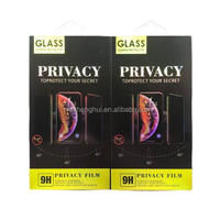 Protection d'écran en verre trempé 9H 2.5D 0.33mm pour iPhone 14 Pro Max 13 12 11 Pro Max Xs Max Xr Xs, emballage papier