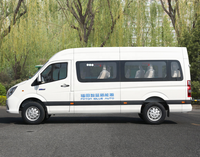 Conduite à gauche 4X2 New Energy Lithium Battery Powered 14 Seat Chinese Made Electric Passenger Mini Bus à vendre pour une utilisation en ville