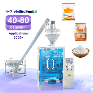 High Speed Automatic Vertical Weigher Packaging Machine 200g 500g Corn Starch Flour Packing Machine - Product Image 1